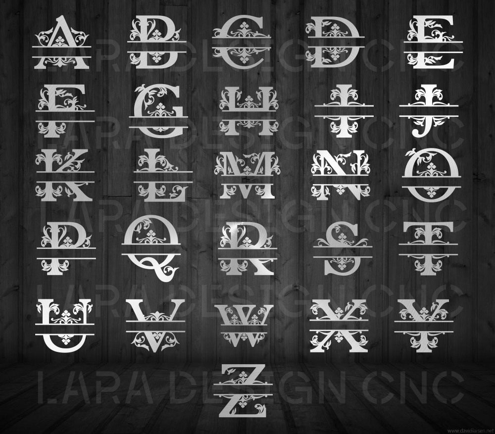 Orante Monogram Lettering (2)