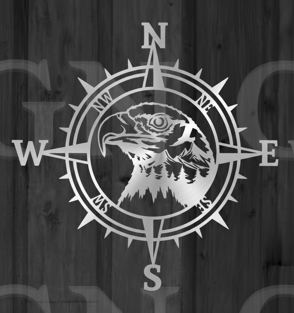 Compass Rose (Freedom Eagle)