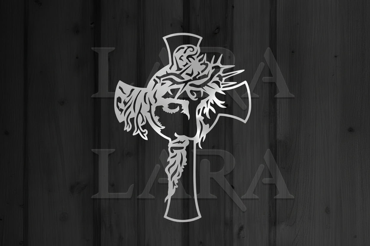 Christian Faith (Jesus Face On Cross)