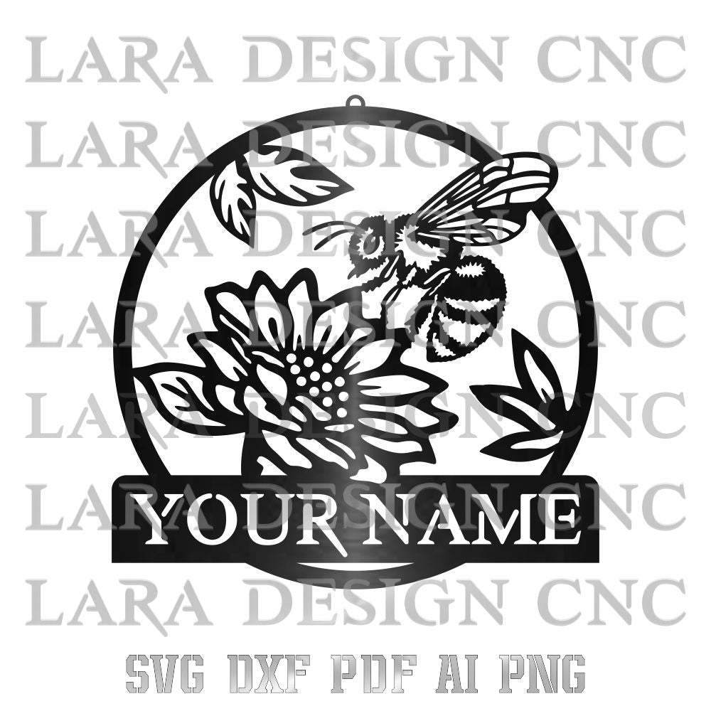 Monogram (Honey Bee)