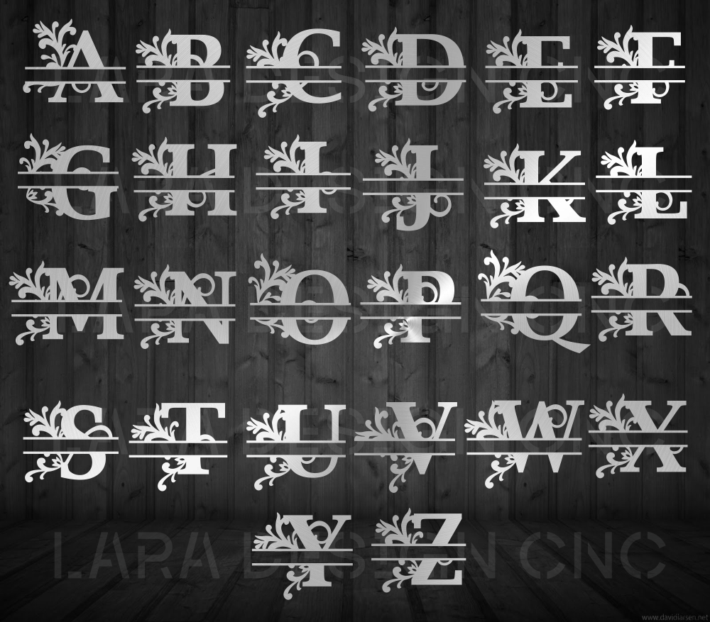 Ornate Monogram Lettering (3)