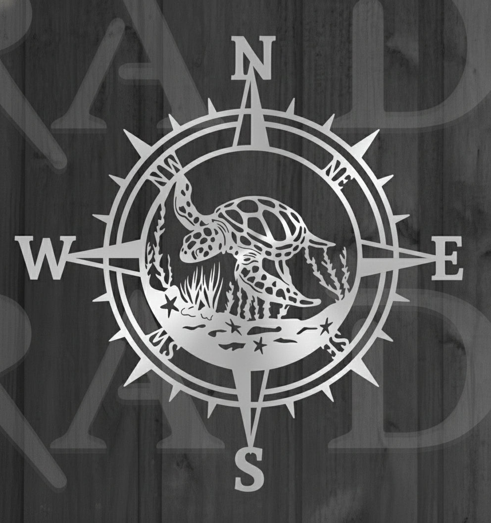 Compass Rose (Sea Turtles)