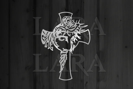 Christian Faith (Jesus Face On Cross)