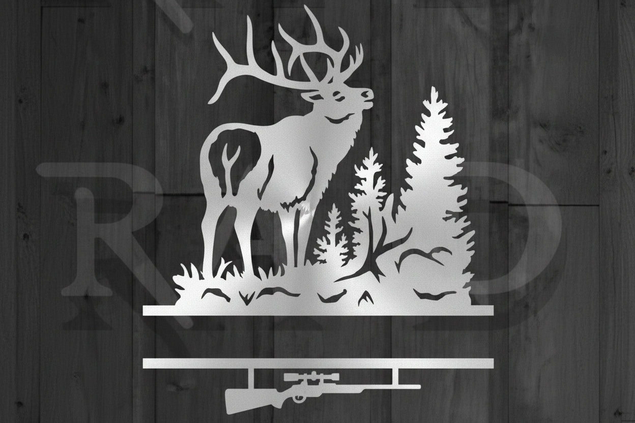 Monograms (Elk Scene)