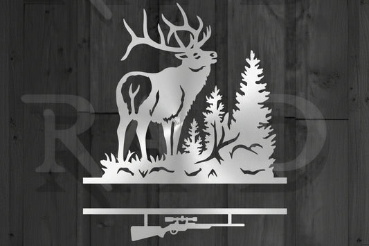 Monograms (Elk Scene)